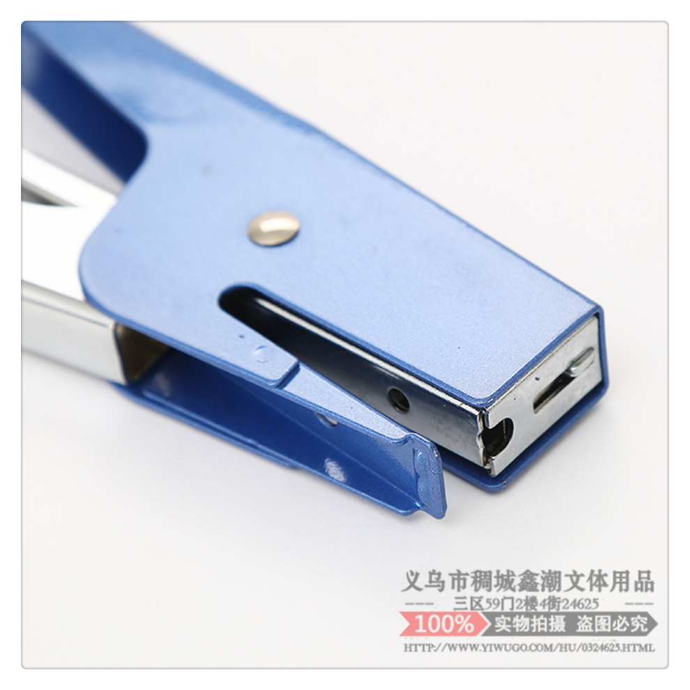 Stapler Hand-Held Stapler Student Large Heavy Thickening Household Book Stapler Office Supplies Nail Materials