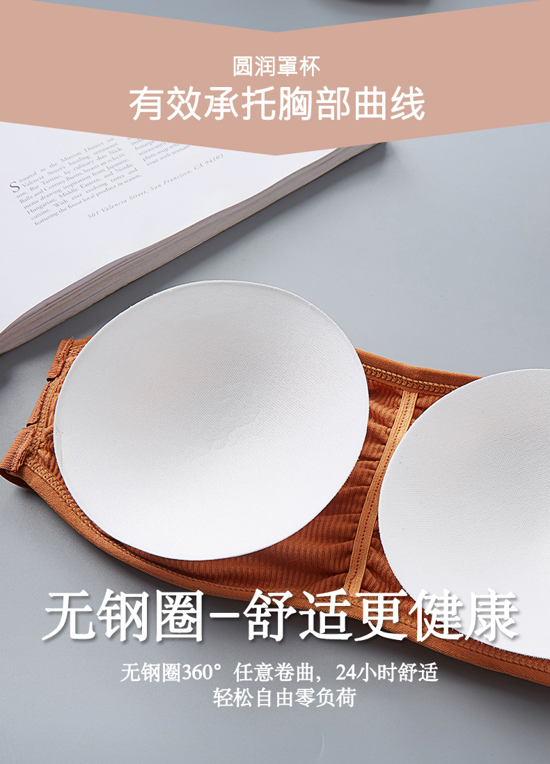 New Thread Strapless Bra and Undershirt Tube Top Anti-Exposure Sexy Push up with Breast Pads One-Piece Strapless Bottoming Underwear New Thread Strapless Bra and Undershirt Tube Top Anti-Exposure Sexy Push up with Breast Pads One-Piece Strapless Bottoming Underwear