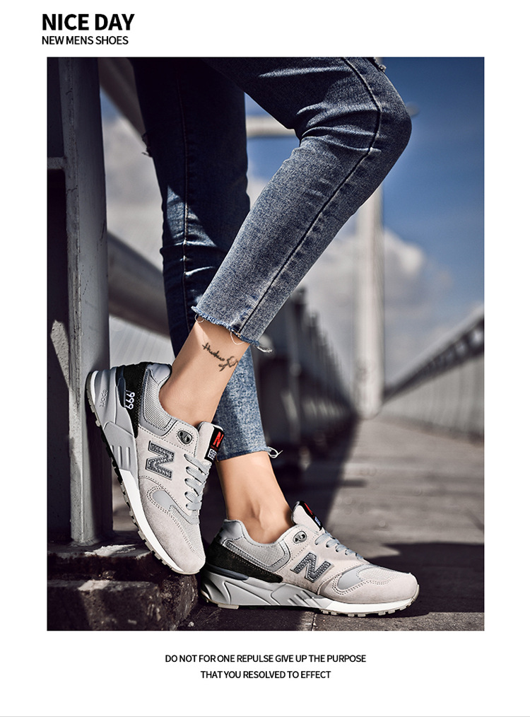 Spring and Autumn New Bailun Cool Running Men's Retro Casual NB Sneakers Retro Running Shoes Women's New Balance Winter