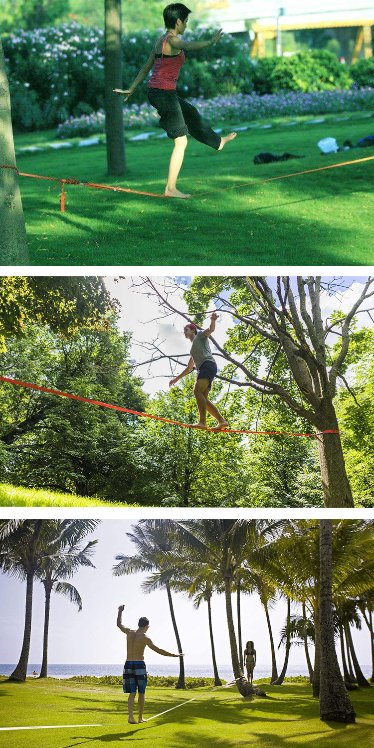 Factory Wholesale Extreme Sports Slack Line Slackline Walking Soft Rope Balance Rope Flat Belt Fancy Flat Belt Factory Wholesale Extreme Sports Slack Line Slackline Walking Soft Rope Balance Rope Flat Belt Fancy Flat Belt