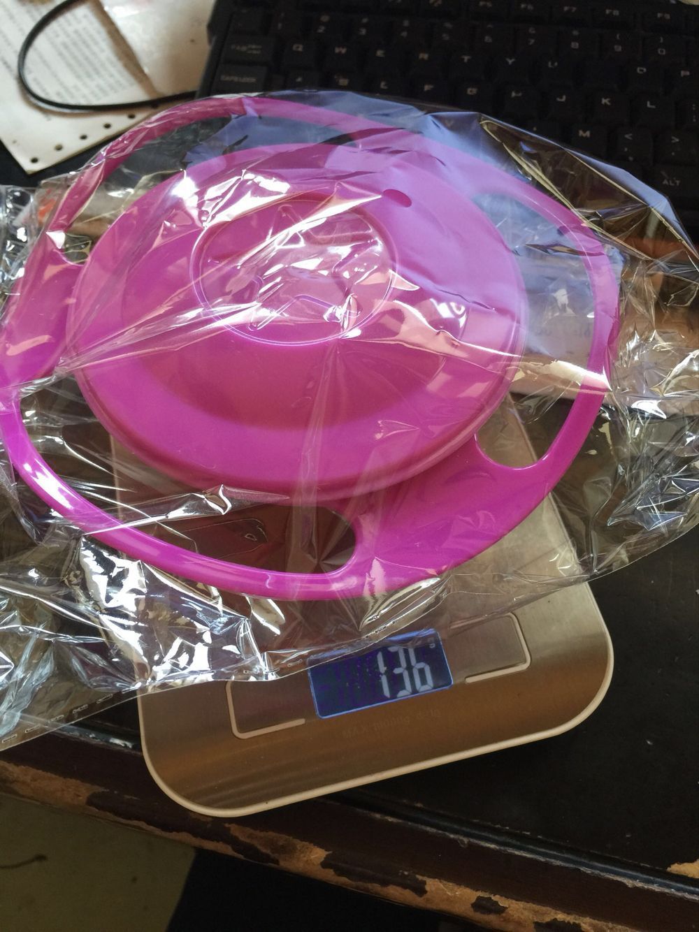 360 Degree rolating balance Bowl top FLYING saucer baby Bowl 360 Degree rolating balance Bowl top FLYING saucer baby Bowl