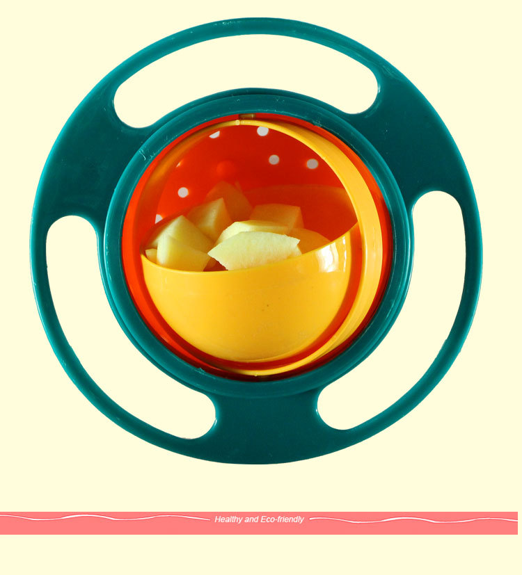 360 Degree rolating balance Bowl top FLYING saucer baby Bowl 360 Degree rolating balance Bowl top FLYING saucer baby Bowl