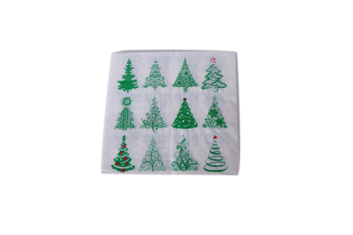 Colorful printing paper napkin Christmas tissue pocket tissue Western food use art tissue Colorful printing paper napkin Christmas tissue pocket tissue Western food use art tissue