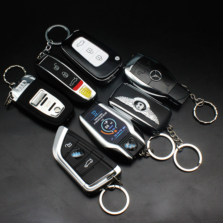 Creative Bentley Car Key Pendant Windproof Rechargeable Inflatable Metal Lighter Personality Fashion Cool Gift Generation Creative Bentley Car Key Pendant Windproof Rechargeable Inflatable Metal Lighter Personality Fashion Cool Gift Generation