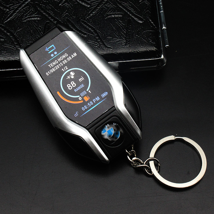 Creative Bentley Car Key Pendant Windproof Rechargeable Inflatable Metal Lighter Personality Fashion Cool Gift Generation Creative Bentley Car Key Pendant Windproof Rechargeable Inflatable Metal Lighter Personality Fashion Cool Gift Generation