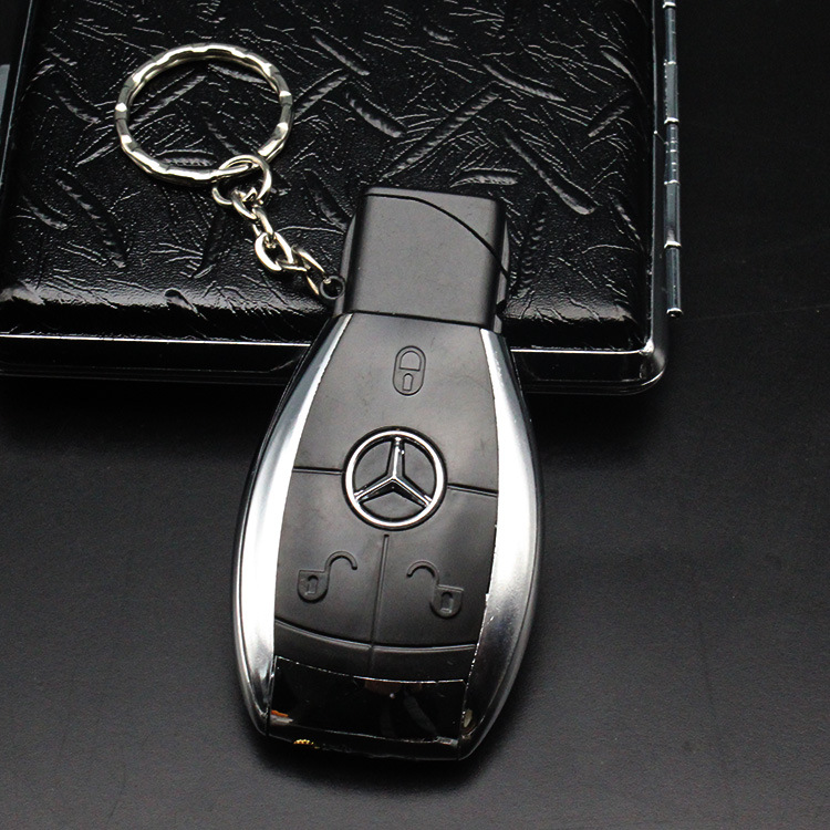 Creative Bentley Car Key Pendant Windproof Rechargeable Inflatable Metal Lighter Personality Fashion Cool Gift Generation Creative Bentley Car Key Pendant Windproof Rechargeable Inflatable Metal Lighter Personality Fashion Cool Gift Generation