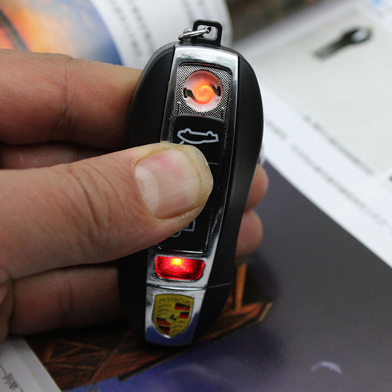 Creative Bentley Car Key Pendant Windproof Rechargeable Inflatable Metal Lighter Personality Fashion Cool Gift Generation Creative Bentley Car Key Pendant Windproof Rechargeable Inflatable Metal Lighter Personality Fashion Cool Gift Generation