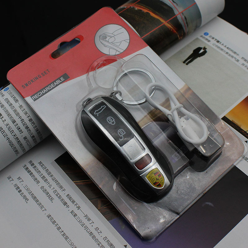 Creative Bentley Car Key Pendant Windproof Rechargeable Inflatable Metal Lighter Personality Fashion Cool Gift Generation Creative Bentley Car Key Pendant Windproof Rechargeable Inflatable Metal Lighter Personality Fashion Cool Gift Generation