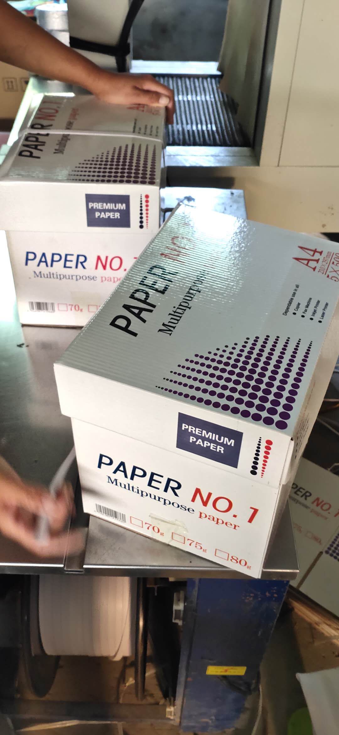 Factory Batch Delivery Port 70G A3 A4 Copy Paper Printing Paper 500 Sheets/Pack 5 Packs/Box