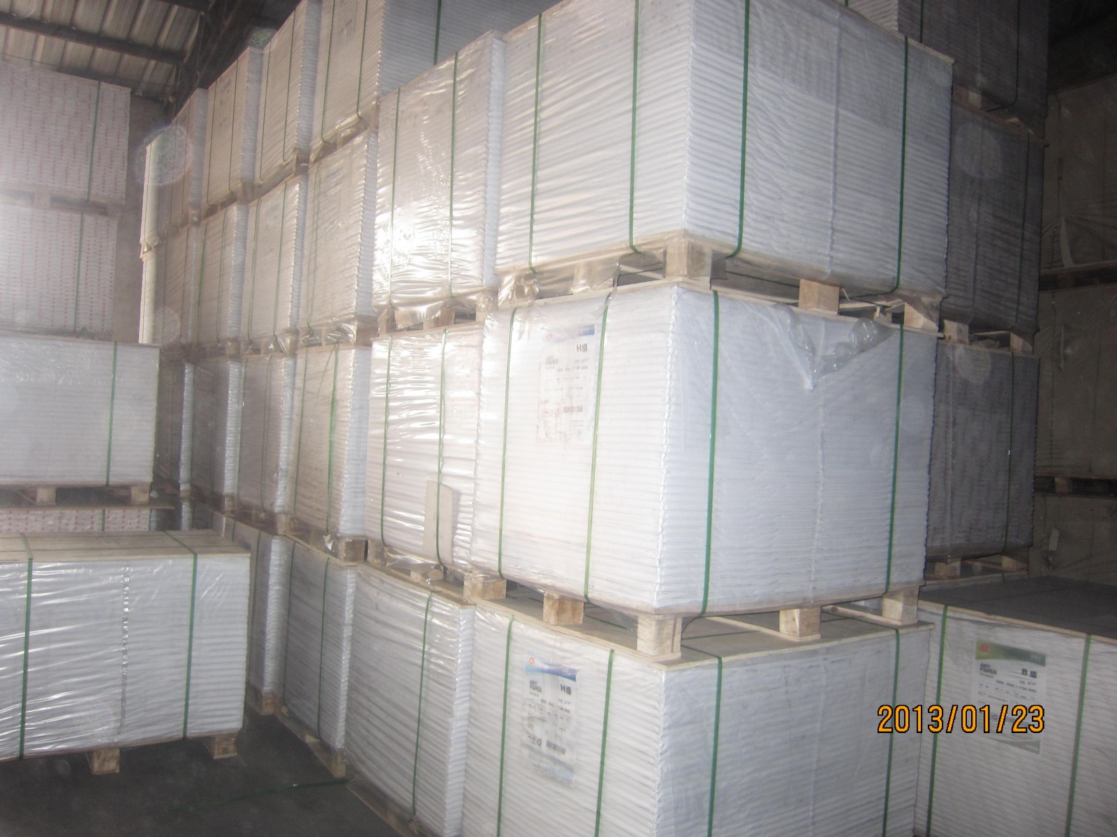 Factory Specializing in the Production of Full Wood Pulp Copy Paper Printing Paper Office Paper Exclusive Export Volume Large Congyou