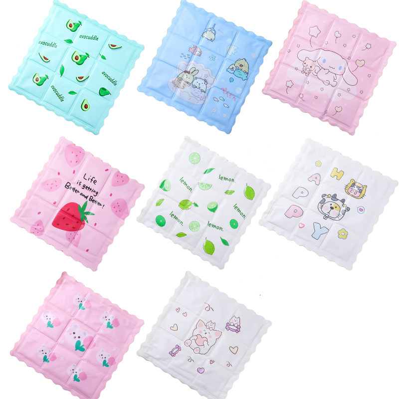 Cartoon Summer Ice Pad PVC Car Cushion Cartoon Ice Crystal Sofa Seat Cushion Student Cool Cooling Cooling Pad Cartoon Summer Ice Pad PVC Car Cushion Cartoon Ice Crystal Sofa Seat Cushion Student Cool Cooling Cooling Pad