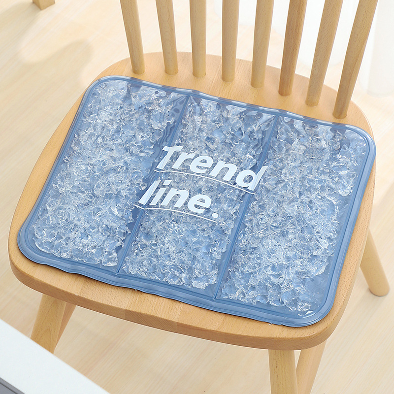 Ice Pad Student Summer Cushion Cool Pad Cooling Pad Car Gel Cushion Cooling Cushion Transparent Ice Crystal Ice Pad