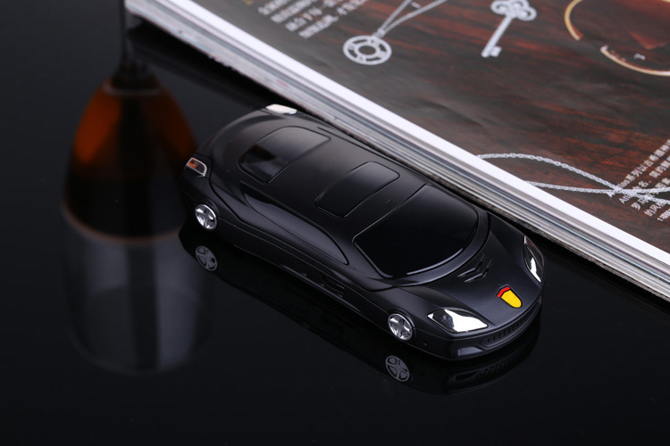 Car Phonef15 with Code Car Children's Cartoon Cool Horse Race Lamp Flip Mobile Phone for Students