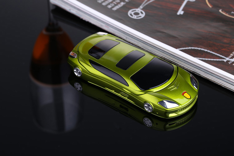 Car Phonef15 with Code Car Children's Cartoon Cool Horse Race Lamp Flip Mobile Phone for Students