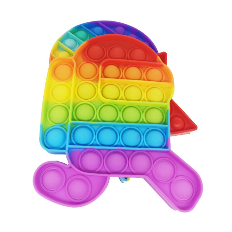 Rat Killer Pioneer Puzzle Decompression Toy Rainbow Unicorn Love Silicone High Yield UV Printer