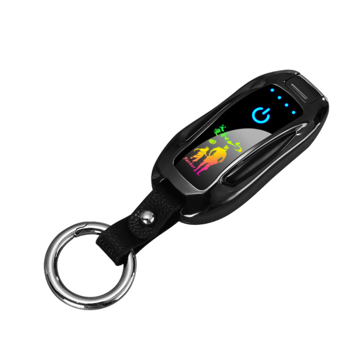 New Sports Car Rechargeable Arc Electronic Windproof Lighter Charging Cool Cigarette Lighter
