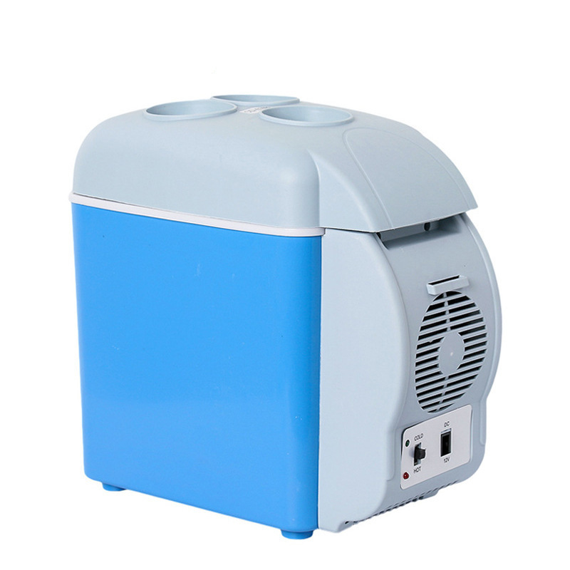 Portable Hot and Cold Dual-Function Car Refrigerator 7.5 Liters Large Capacity Cool Whole Summer Factory Direct Supply Wholesale
