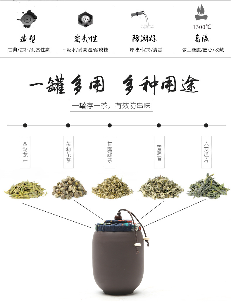 Sand Cool Tea Containers Small Number Wooden Covered Household Storage Tank Car Mounted Ceramic Pot Sealed Pot Tea Pot Sand Cool Tea Containers Small Number Wooden Covered Household Storage Tank Car Mounted Ceramic Pot Sealed Pot Tea Pot