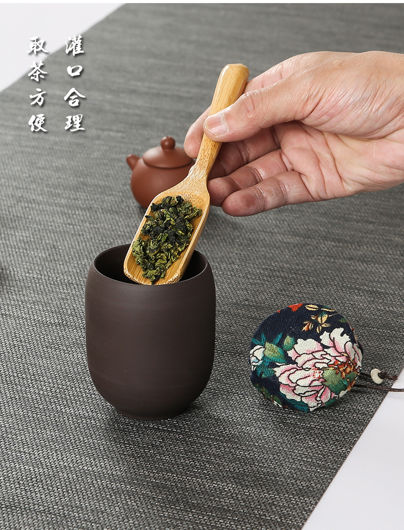 Sand Cool Tea Containers Small Number Wooden Covered Household Storage Tank Car Mounted Ceramic Pot Sealed Pot Tea Pot Sand Cool Tea Containers Small Number Wooden Covered Household Storage Tank Car Mounted Ceramic Pot Sealed Pot Tea Pot