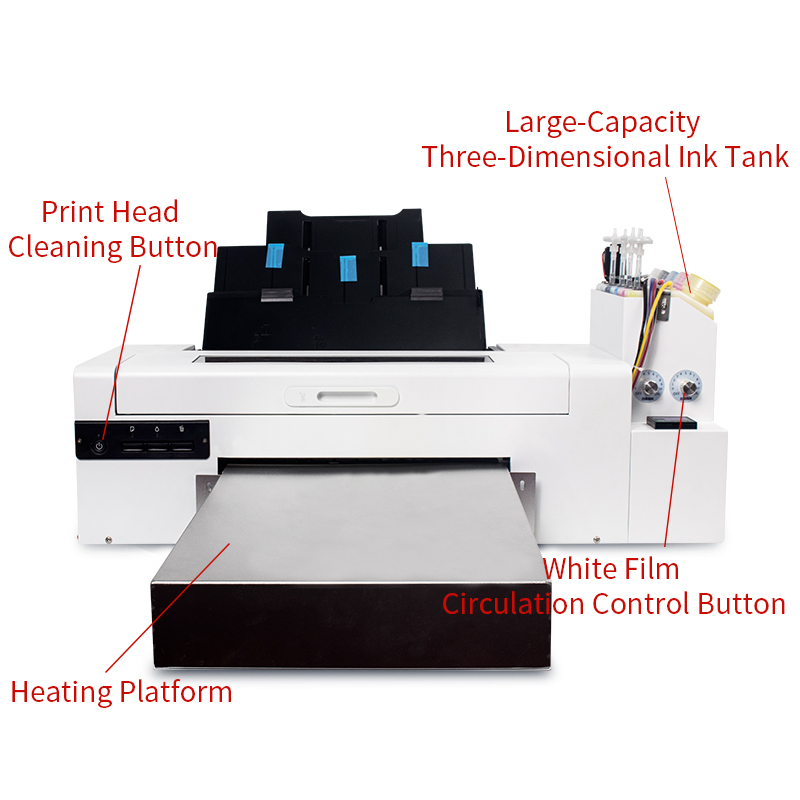 A3 A4 dtf printer L1800 digital printers direct to film prin