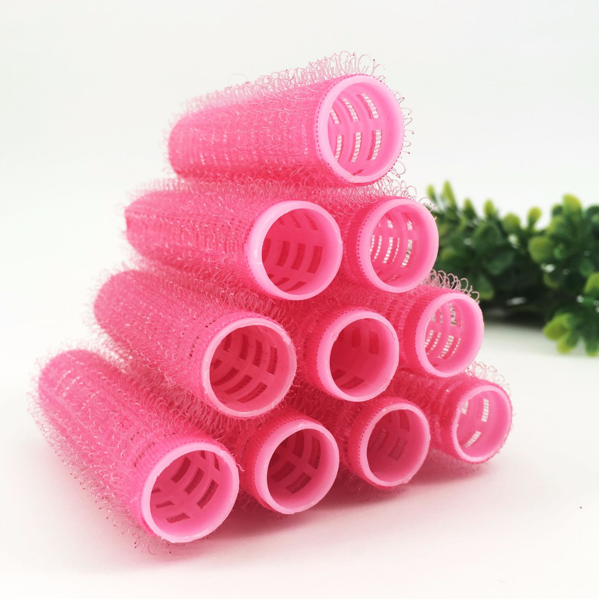 Do Not Hurt Hair Root Perm Root Fluffy Curl Head Fluffy Hair Curlers Small Self-Adhesive Hair Curler Artifact for a Lazy Hair Roller