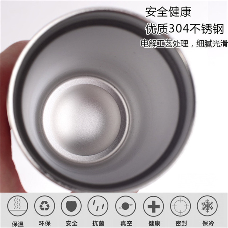 ice cup thermos GMBH cup 304 double layer stainless steel spray 20 oz cup coffee beer keller car water cup to keep Cool