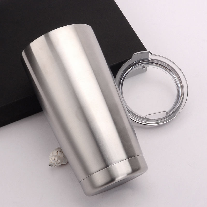 ice cup thermos GMBH cup 304 double layer stainless steel spray 20 oz cup coffee beer keller car water cup to keep Cool