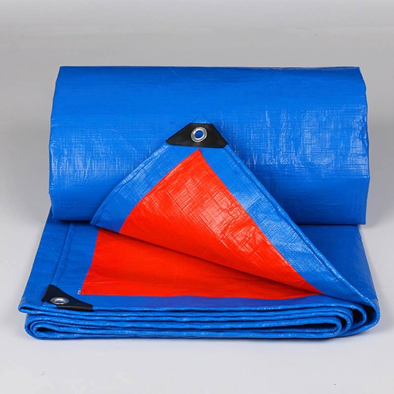 Rain cloth sun shade and heat insulation canopy PE tarpaulin PE plastic night market rain cover rain