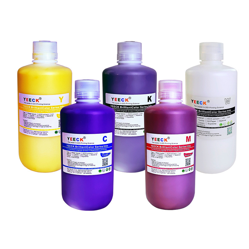 Imported High-End Digital Textile Ink Flat Printer Clothing T-shirt Printing Machine Pure Cotton Direct Injection Paint Ink