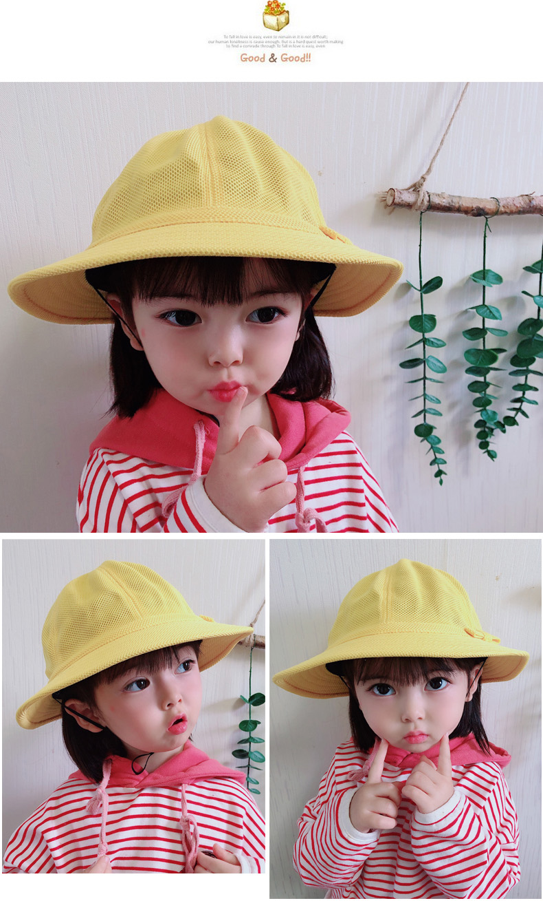 Children's hat spring and summer xiao huang hat kindergarten cute baby summer sun shade breathable sun hat parent-child Children's hat spring and summer xiao huang hat kindergarten cute baby summer sun shade breathable sun hat parent-child