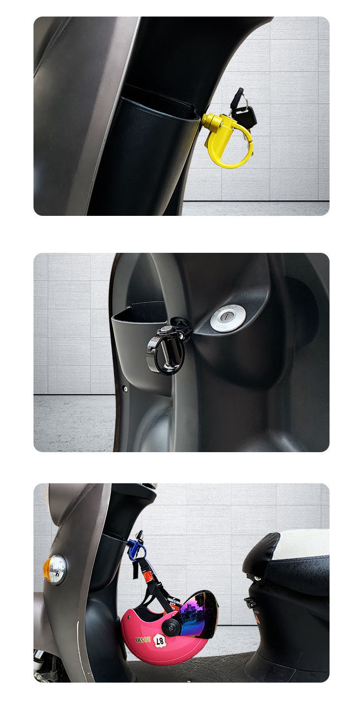Electric Car Front Hook Helmet Hook Battery Car Power Car Aluminum Alloy Luggage Hook Scooter Storage Accessories
