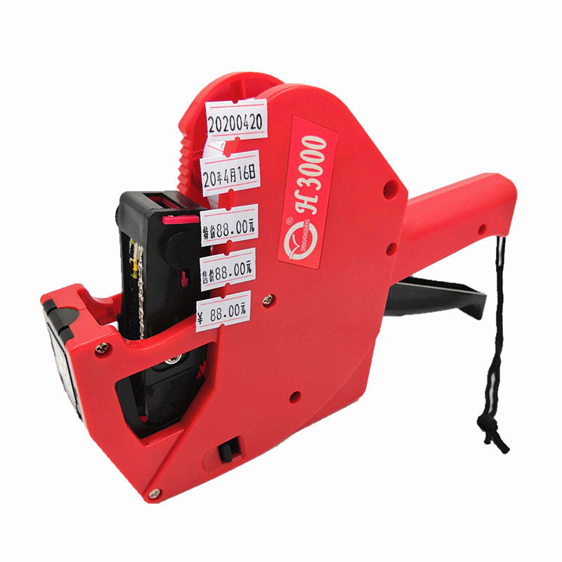 Price Labeller Price Labeller Store Supermarket Price Labeling Machine Production Date Printer Manual Single Row Pricing Gun
