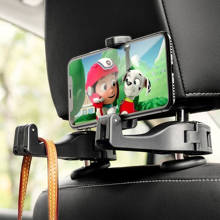 Car Backrest Hook Hidden Car Seat Car Seat Back Mobile Phone Holder Creative Decorations Complete Collection