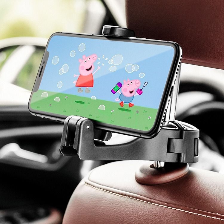 Car Backrest Hook Hidden Car Seat Car Seat Back Mobile Phone Holder Creative Decorations Complete Collection