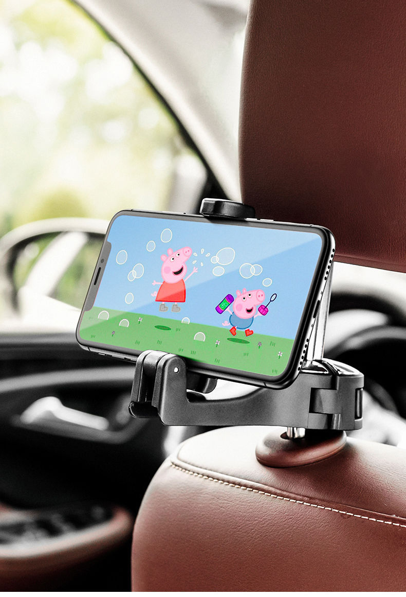 Car Backrest Hook Hidden Car Seat Car Seat Back Mobile Phone Holder Creative Decorations Complete Collection
