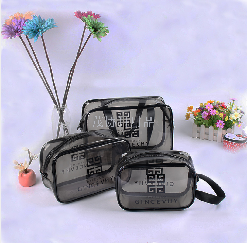 Transparent PVC bath bag large capacity waterproof cosmetic bag travel bag beach storage wash bag waterproof bag