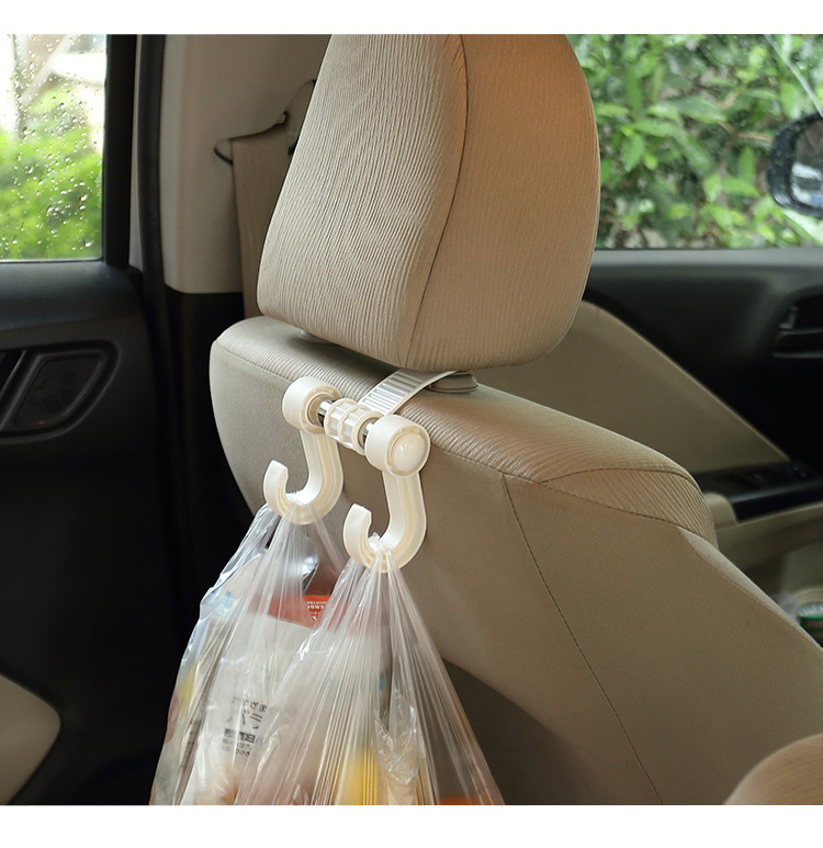 KM2069 car with a hook seatback hook car hanging goods hook headrest seat backrest vehicle-mounted hook