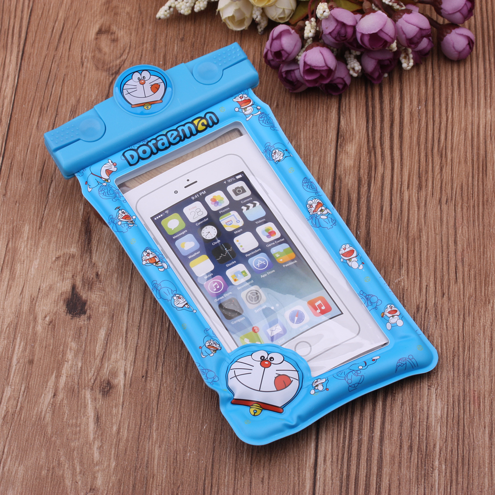 Mobile Phone Waterproof Bag Airbag Floating Cartoon Cute Seaside Outdoor Transparent Swimming General-Purpose Water-Proof Cover Touch Screen Mobile Phone Waterproof Bag Airbag Floating Cartoon Cute Seaside Outdoor Transparent Swimming General-Purpose Water-Proof Cover Touch Screen
