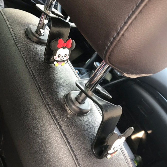 Car Seat Back Hook Interior Decoration Supplies Complete Collection Car Interior Car Special Seat Backrest Car Cute Umbrella Storage