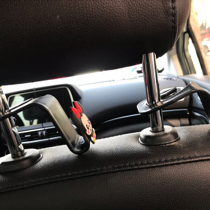 Car Seat Back Hook Interior Decoration Supplies Complete Collection Car Interior Car Special Seat Backrest Car Cute Umbrella Storage