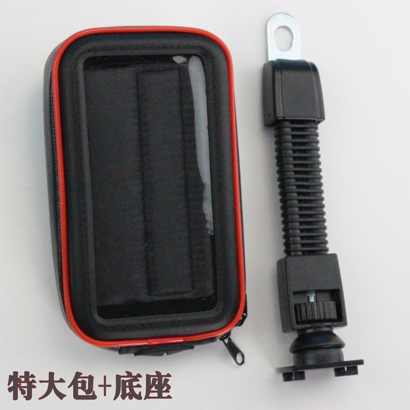 Bicycle Motorcycle Rearview Mirror of Electric Vehicle Universal Navigation Waterproof Bag Mobile Phone Bracket Manufacturer Bike Holder