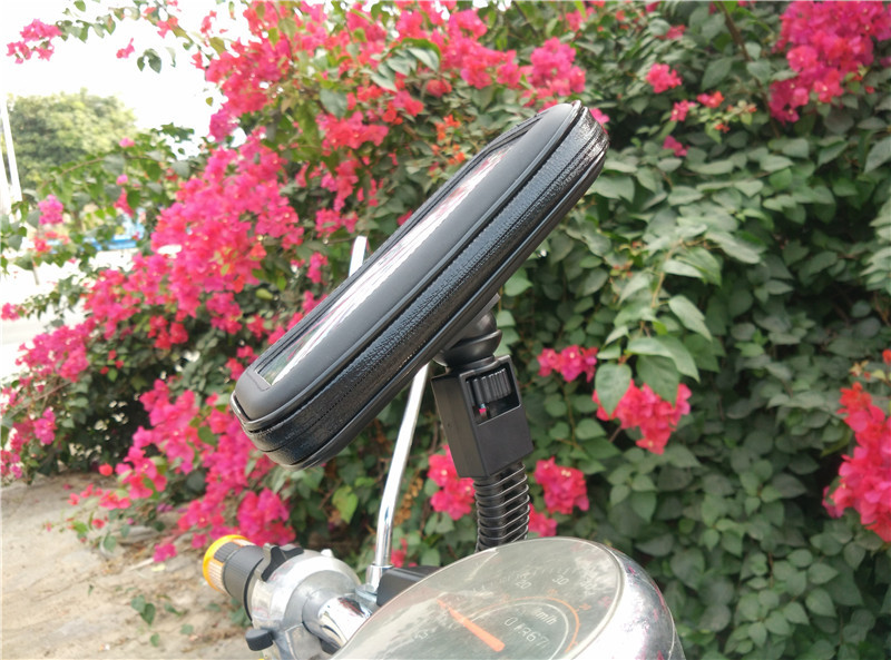 Bicycle Motorcycle Rearview Mirror of Electric Vehicle Universal Navigation Waterproof Bag Mobile Phone Bracket Manufacturer Bike Holder Bicycle Motorcycle Rearview Mirror of Electric Vehicle Universal Navigation Waterproof Bag Mobile Phone Bracket Manufacturer Bike Holder