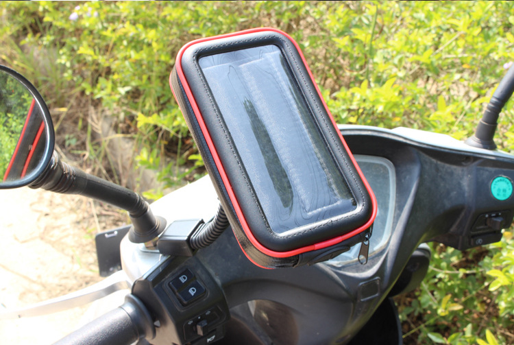 Bicycle Motorcycle Rearview Mirror of Electric Vehicle Universal Navigation Waterproof Bag Mobile Phone Bracket Manufacturer Bike Holder Bicycle Motorcycle Rearview Mirror of Electric Vehicle Universal Navigation Waterproof Bag Mobile Phone Bracket Manufacturer Bike Holder