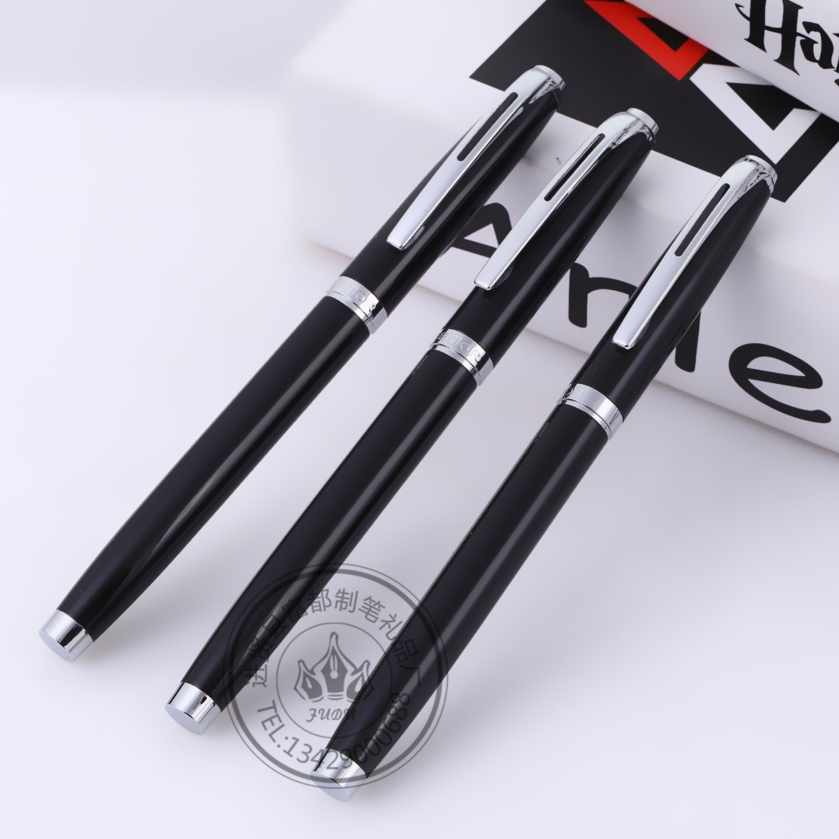 Promotional Gifts Metal Roller Pen Office Stationery Creative Company Exhibition Advertising Marker Signature Pen Factory Wholesale