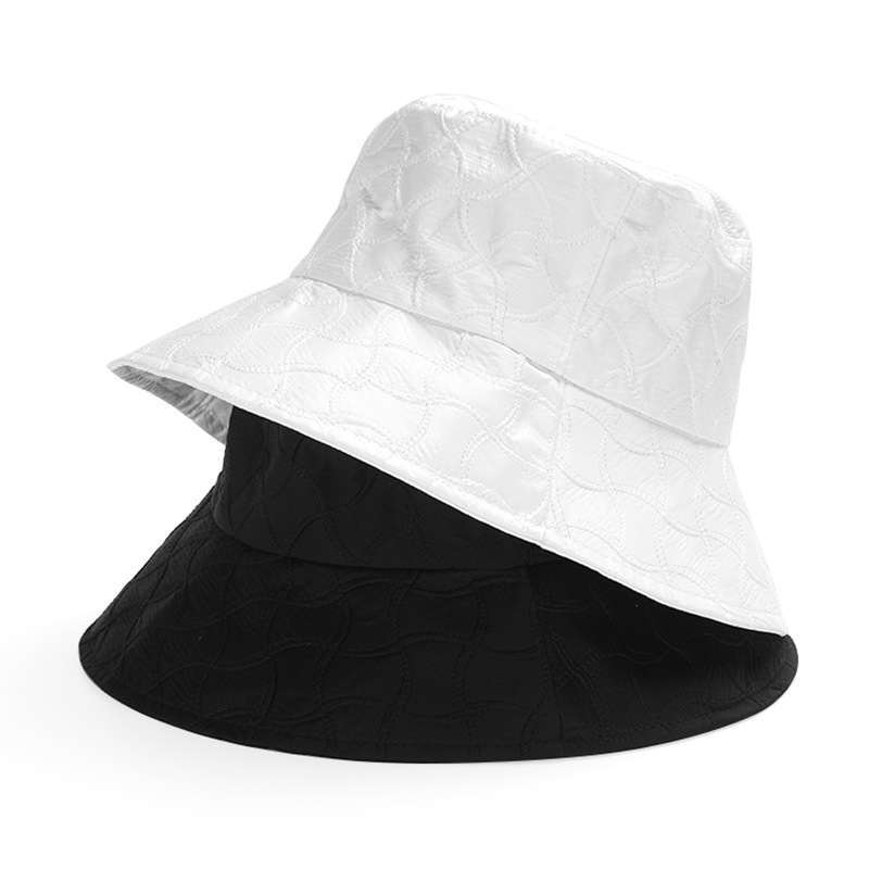 Hot Sale Black And White Casual Sun Shade Sun Hat Summer Str Hot Sale Black And White Casual Sun Shade Sun Hat Summer Str