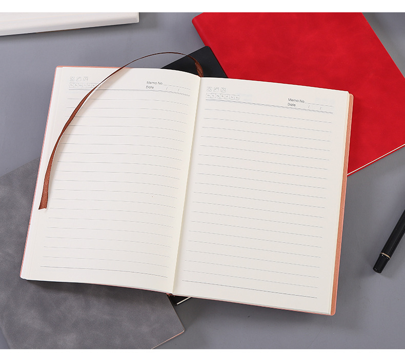 2021 Business Office Soft Copy Thick Calendar Notepad A5 Notebook Pack B5 Student Book Custom Logo
