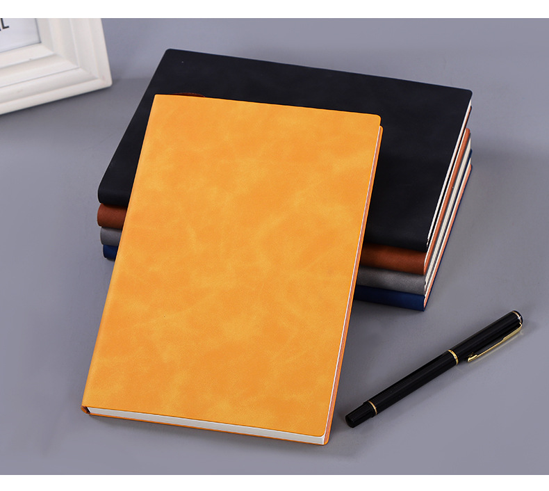 2021 Business Office Soft Copy Thick Calendar Notepad A5 Notebook Pack B5 Student Book Custom Logo