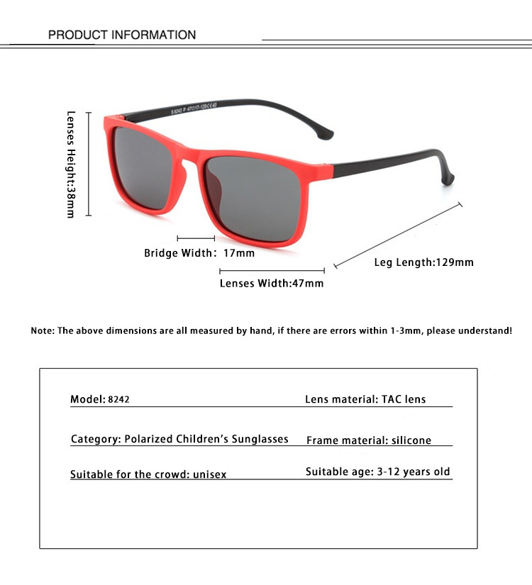 2021new Outdoor Travel Sun Shade Sunglasses Fashion Children Polarized Sunglasses BM007-8242 2021new Outdoor Travel Sun Shade Sunglasses Fashion Children Polarized Sunglasses BM007-8242