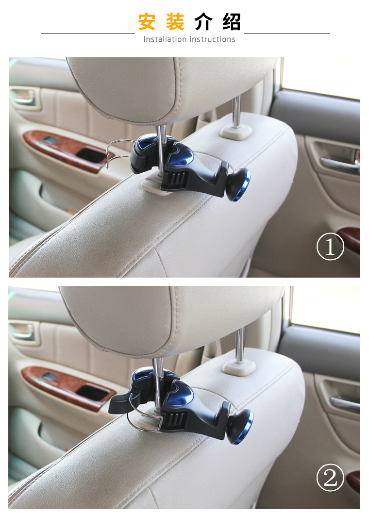 New car mobile phone frame seat hidden magnet mobile phone seat car hook magnetic bracket LA-958