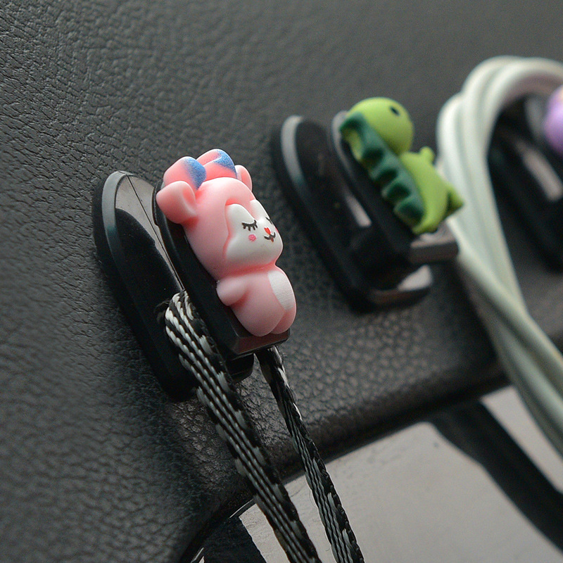 Car Hook Creative Cute Car Adhesive Multi-Functional Mini Small Hook Car Seat Back Hook Wholesale